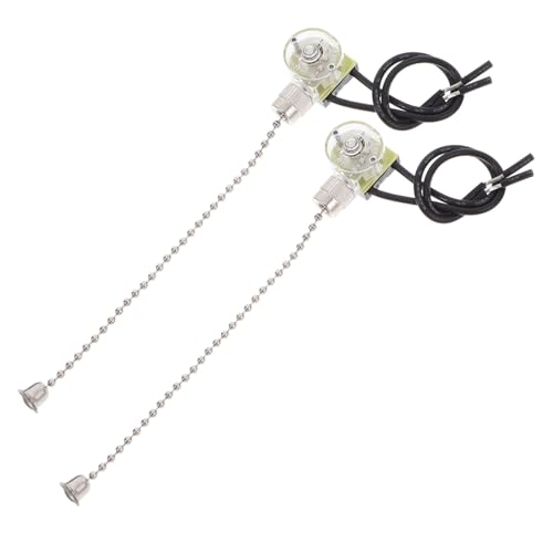 HOMSFOU 2 Stück Deckenventilator Zugkette Dekorative Pull Chain für Deckenleuchten und Lüfter Vielseitig Einsetzbar Einfach zu Bedienen Stilvolles Design für Zuhause HOMSFOU 2 Stück Deckenventilator Zugkette Dekorative Pull Chain für Deckenleuchten und Lüfter Vielseitig Einsetzbar Einfach zu Bedienen Stilvolles Design für Zuhause von HOMSFOU