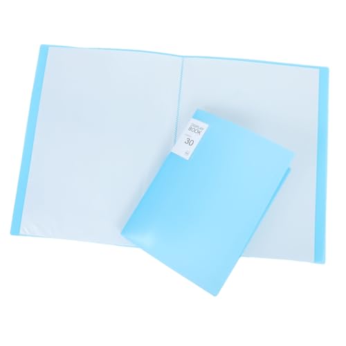 HOMSFOU 2 Stück Diamant Malerei Aufbewahrungsalbum mit Klarsichthüllen Stabiles Sichtbuch für Diamantbilder Ordentliche Sammelmappe für DIY Kunstwerke Robustes Plastikcover Vielseitig für von HOMSFOU