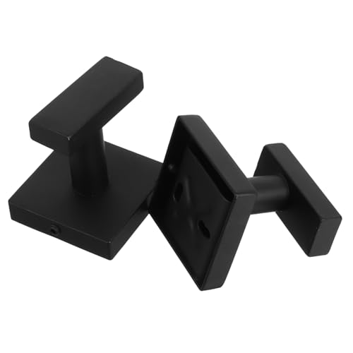 HOMSFOU 2 Stück Eckige Handtuchhaken aus Edelstahl Starke Wandmontage Vielseitiger Badetuch Bademantelhalter Robust Belastbar Kompatibel mit Fliesen und Glas Modernes Design für Bad Küche HOMSFOU 2 Stück Eckige Handtuchhaken aus Edelstahl Starke Wandmontage Vielseitiger Badetuch Bademantelhalter Robust Belastbar Kompatibel mit Fliesen und Glas Modernes Design für Bad Küche von HOMSFOU