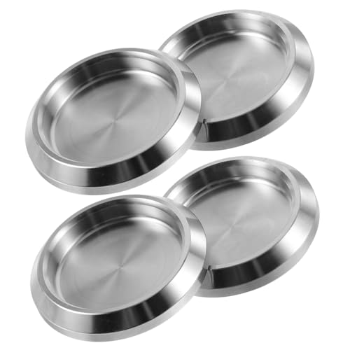 HOMSFOU 2 Stück Edelstahl Duschgriff Rundes Türknauf Temperaturbeständig Kratzfest Innen türgriff für Glas duschtüren und Schiebetüren Modernes Design Einfache Montage von HOMSFOU