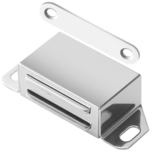 HOMSFOU 2 Stück Edelstahl Magnetschnäpper für Schranktüren Robust und Verschleißfest Zuverlässiger Halt für Küchenschränke und Schiebetüren Kompakt und Elegant Vielseitig Einsetzbar HOMSFOU 2 Stück Edelstahl Magnetschnäpper für Schranktüren Robust und Verschleißfest Zuverlässiger Halt für Küchenschränke und Schiebetüren Kompakt und Elegant Vielseitig Einsetzbar von HOMSFOU