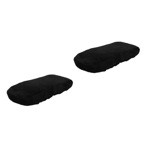 HOMSFOU 2 Stück Ergonomisches Armlehnenpolster für Bürostühle Memory Foam Kissen für Optimalen Halt und Druckentlastung Passend für Bürostühle Gaming Stühle Esszimmerstühle und Rollstühle von HOMSFOU