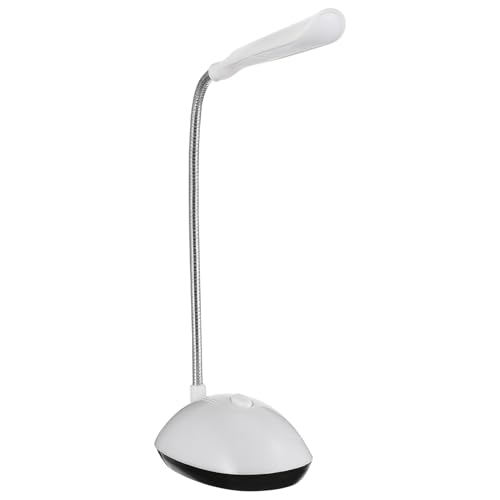 HOMSFOU 2 Stück Faltbare Tischlampe Batteriebetriebene Schreibtischleuchte Studenten Schreibtischlampe Lese Schreibtischlampe Tisch Nachtlicht Schreibtisch Nachtlampe Desktop LED von HOMSFOU