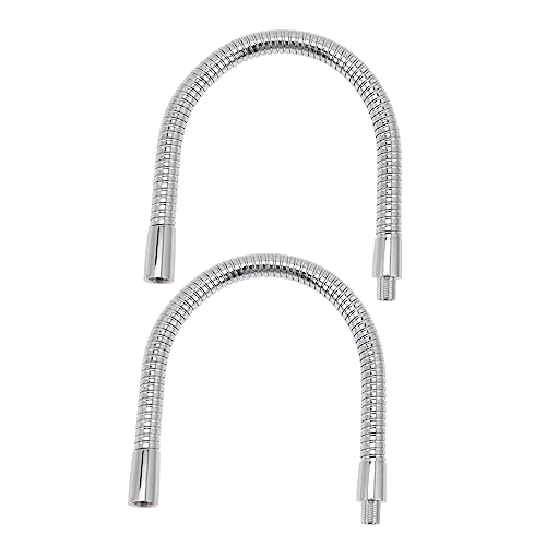 HOMSFOU 2 Stück Flexibler mit Feingewinde Verchromte Gooseneck Verlängerung für LED Tischlampen Stabile Halterung Verstellbarer Flexarm für DIY Beleuchtung HOMSFOU 2 Stück Flexibler mit Feingewinde Verchromte Gooseneck Verlängerung für LED Tischlampen Stabile Halterung Verstellbarer Flexarm für DIY Beleuchtung von HOMSFOU