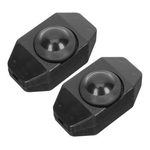 HOMSFOU 2 Stück LED Schalter Drehregler für LED Lichterkette Tischlampen und Pendelleuchten Steuerung Einfache Installation und Langlebig für DIY Projekte HOMSFOU 2 Stück LED Schalter Drehregler für LED Lichterkette Tischlampen und Pendelleuchten Steuerung Einfache Installation und Langlebig für DIY Projekte von HOMSFOU