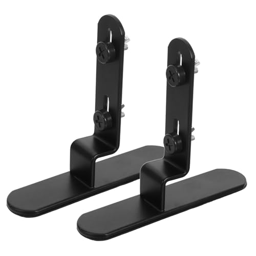 HOMSFOU 2 Stück Metall Pegboard Halterung Tisch Wand Montagehalter Pegboard Organizer für Home Office Platzsparende Schreibtischhalterung Vielseitig Anpassbar Dunkles Befestigungszubehör von HOMSFOU