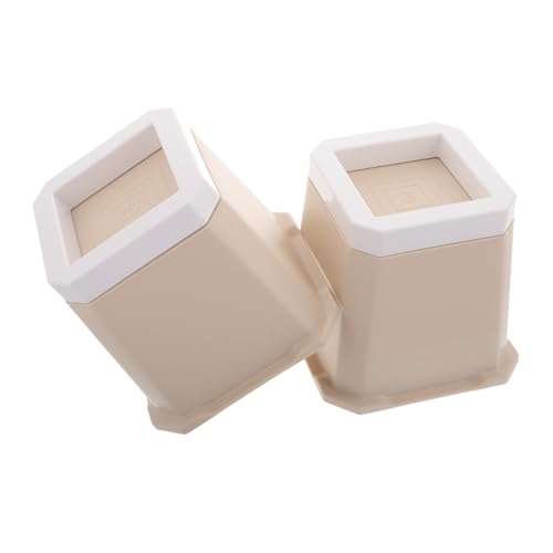 HOMSFOU 2 Stück Möbelerhöhungen Rutsch Möbelversteller Schnellaufbau für Bett Sofa Schreibtisch Rutschfester Untergrund kein Werkzeug Erforderlich für Studentenwohnheime HOMSFOU 2 Stück Möbelerhöhungen Rutsch Möbelversteller Schnellaufbau für Bett Sofa Schreibtisch Rutschfester Untergrund kein Werkzeug Erforderlich für Studentenwohnheime von HOMSFOU