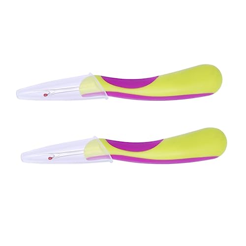 HOMSFOU 2 Stück Nahttrenner Faden Entferner Teilig Ergonomisches Design Langlebige Edelstahlklinge Nähzubehör für Professionelles Schneidern und DIY Handarbeiten von HOMSFOU