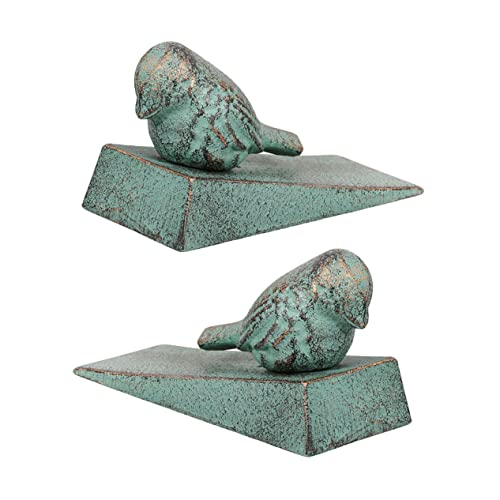 HOMSFOU 2 Stück Retro Gusseisen Türkeil Vogel Design Antik Beschichtet Rostschutz Dekorativer Türstopper für Wohnzimmer Schlafzimmer Küche Hotel HOMSFOU 2 Stück Retro Gusseisen Türkeil Vogel Design Antik Beschichtet Rostschutz Dekorativer Türstopper für Wohnzimmer Schlafzimmer Küche Hotel von HOMSFOU