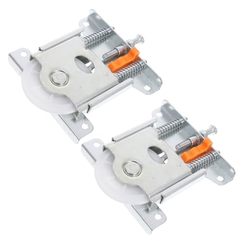 HOMSFOU 2 Stück Schiebetürrollen Ersatz Türführung Für Schranktürrollen Ersatz Spiegeltürrollen Montageschränke Schiebetüren Riemenscheiben Türschieberad Silber HOMSFOU 2 Stück Schiebetürrollen Ersatz Türführung Für Schranktürrollen Ersatz Spiegeltürrollen Montageschränke Schiebetüren Riemenscheiben Türschieberad Silber von HOMSFOU