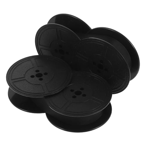 HOMSFOU 2 Stück Schreibmaschinenband elektrische Schreibmaschine manuelle Schreibmaschine Zubehör für Schreibmaschinen funktionierende Schreibmaschine Plastik Black von HOMSFOU