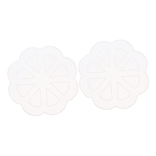 HOMSFOU 2 Stück Silikonform für Untersetzer Teiliges Diy Gießform für Kreative Epoxidharz Projekte Einfaches Entformen für Handwerksarbeiten und Coaster Herstellung von HOMSFOU