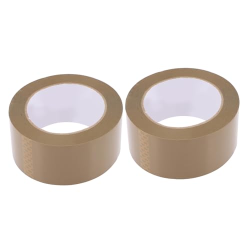 HOMSFOU 2 Stück Teiliges Braunes Verpackungs Klebeband mit Hoher Klebkraft Extra Reißfestes Packband für Kartonversand und Versand Hitzebeständiges Dichtband Beschreibbar Mmxy Mmxy HOMSFOU 2 Stück Teiliges Braunes Verpackungs Klebeband mit Hoher Klebkraft Extra Reißfestes Packband für Kartonversand und Versand Hitzebeständiges Dichtband Beschreibbar Mmxy Mmxy von HOMSFOU