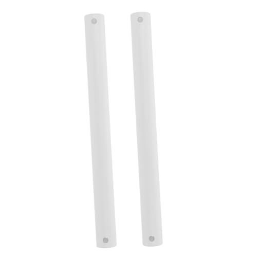 HOMSFOU 2 Stück Teiliges Deckenventilator Verlängerungsrohr Downrods für Deckenleuchten und Verdeckte Ventilatoren Stabile Montage für Wohn- Schlaf Esszimmer Modernes Design von HOMSFOU