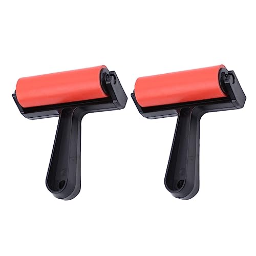 HOMSFOU 2 Stück Teiliges Diamond Art Printmaking Roller Kunststoff Ergonomische Bastelwalzen für Präzises Auftragen von Kleber Bastelprojekten Langlebig und Leicht für Komfortable Nutzung HOMSFOU 2 Stück Teiliges Diamond Art Printmaking Roller Kunststoff Ergonomische Bastelwalzen für Präzises Auftragen von Kleber Bastelprojekten Langlebig und Leicht für Komfortable Nutzung von HOMSFOU