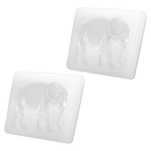 HOMSFOU 2 Stück Teiliges Silikon DIY Gießform Mond Elefantenform Flexible Wiederverwendbare Silikonform für Epoxidharz und Bastelornamente Leicht zu Reinigen Langlebig für Kreative HOMSFOU 2 Stück Teiliges Silikon DIY Gießform Mond Elefantenform Flexible Wiederverwendbare Silikonform für Epoxidharz und Bastelornamente Leicht zu Reinigen Langlebig für Kreative von HOMSFOU