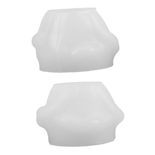 HOMSFOU 2 Stück Teiliges Silikon Rosenblütenform- Blüten Seifenform Antihaft Rosenmotive für Kerzen Fondant Resin Giessen und Eiswürfel Langlebig und Einfach zu Entformen von HOMSFOU