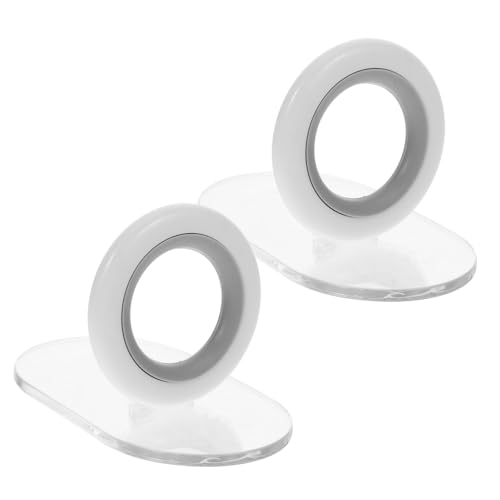 HOMSFOU 2 Stück Teiliges Toilettendeckel Lifter aus Robustem Praktische Hebehilfen für Wc Sitze Einfache Montage Passend für Gängige Toilettendeckel Grauweißes Design für Heimgebrauch von HOMSFOU