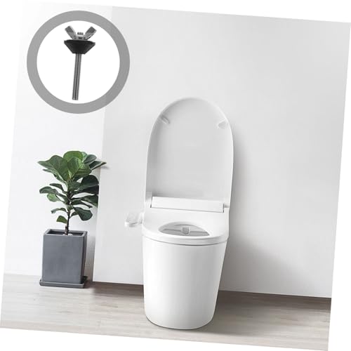 HOMSFOU 2 Stück Teiliges Toilettenspülkasten befestigungsset aus Edelstahl mit Dichtung Rostfrei Langlebig Hitzebeständig Einfach zu Montieren Kompatibel mit Traditionellen und Modernen von HOMSFOU