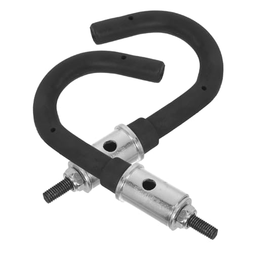 HOMSFOU 2 Stück Teleskopleiter Haken Wandhaken für Stiefleiter Leiterzubehör Leiterhaken Leiter Wandhaken Leiter Hakenleiter Stabilisator Haken auf Schiebetleiter Metall Schwarz HOMSFOU 2 Stück Teleskopleiter Haken Wandhaken für Stiefleiter Leiterzubehör Leiterhaken Leiter Wandhaken Leiter Hakenleiter Stabilisator Haken auf Schiebetleiter Metall Schwarz von HOMSFOU