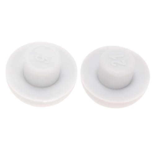 HOMSFOU 2 Stück Toilettensitz Abstandshalter aus Robustem Kunststoff Rutschfeste Polster für Toilettendeckel Schutz Einfache Montage Passend für Wc Sitz Zubehör HOMSFOU 2 Stück Toilettensitz Abstandshalter aus Robustem Kunststoff Rutschfeste Polster für Toilettendeckel Schutz Einfache Montage Passend für Wc Sitz Zubehör von HOMSFOU