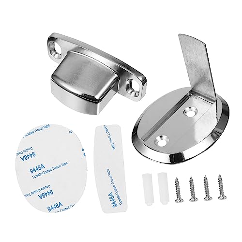 HOMSFOU 2 Stück Unsichtbarer Magnetischer Türstopper aus Zinklegierung Bodenmontierter Türhalter für Wohnzimmer Schlafzimmer Büro Geräuscharm und Kratzfrei HOMSFOU 2 Stück Unsichtbarer Magnetischer Türstopper aus Zinklegierung Bodenmontierter Türhalter für Wohnzimmer Schlafzimmer Büro Geräuscharm und Kratzfrei von HOMSFOU