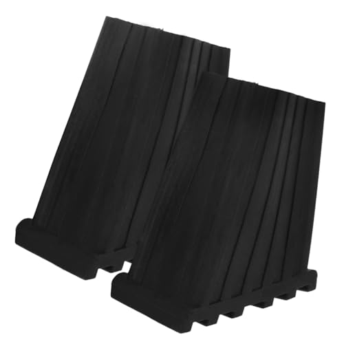 HOMSFOU 2 Stück rutschfeste Gummi-Leiterfußabdeckungen für Tritt- und Verlängerungsleitern mit breiter Basis für Stabilität und Bodenschutz, einfache Installation für Sicherheit zu Hause und am HOMSFOU 2 Stück rutschfeste Gummi-Leiterfußabdeckungen für Tritt- und Verlängerungsleitern mit breiter Basis für Stabilität und Bodenschutz, einfache Installation für Sicherheit zu Hause und am von HOMSFOU