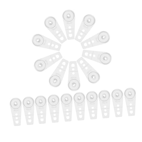 HOMSFOU 20 Stück Gardinenschienen Präzisionskugellager Langlebige Kunststoff-schienenläufer für Ruhiges Sanftes Gleiten Kompatibel mit H-Schienen Kratzfest und Verschleißbeständig HOMSFOU 20 Stück Gardinenschienen Präzisionskugellager Langlebige Kunststoff-schienenläufer für Ruhiges Sanftes Gleiten Kompatibel mit H-Schienen Kratzfest und Verschleißbeständig von HOMSFOU