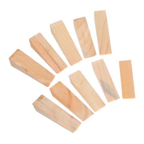 HOMSFOU 20 Stück Holz Türstopper Wedge Rutschfester Langlebiger Türkeil Holz für Erhöhte Reibung für Schwere Türen Zuhause und Büro HOMSFOU 20 Stück Holz Türstopper Wedge Rutschfester Langlebiger Türkeil Holz für Erhöhte Reibung für Schwere Türen Zuhause und Büro von HOMSFOU