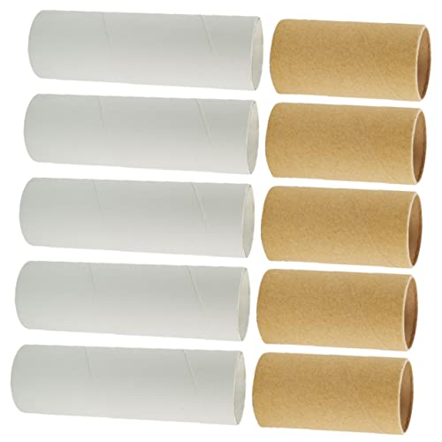 HOMSFOU 20 Stück Teiliges Diy Bastelpapier Stabile Papprollen Weiß Natur Runde Pappröhren für Kreative Handarbeiten und Malprojekte HOMSFOU 20 Stück Teiliges Diy Bastelpapier Stabile Papprollen Weiß Natur Runde Pappröhren für Kreative Handarbeiten und Malprojekte von HOMSFOU