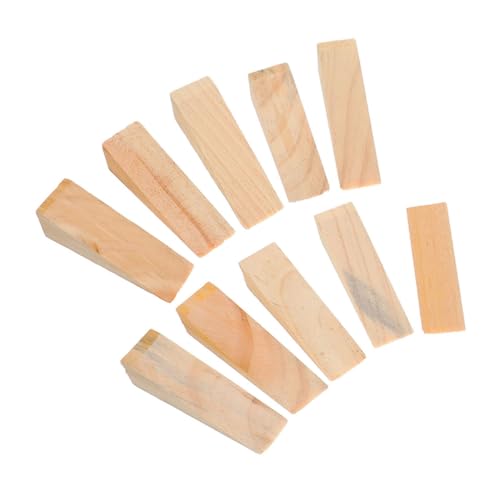 HOMSFOU 20 Stück Teiliges Holzkeile Türkeile Robust Rutschfest Stabile Dreieck wedges für Möbel Schwere Türen Langlebig für Heimwerker DIY Holz Türstopper HOMSFOU 20 Stück Teiliges Holzkeile Türkeile Robust Rutschfest Stabile Dreieck wedges für Möbel Schwere Türen Langlebig für Heimwerker DIY Holz Türstopper von HOMSFOU