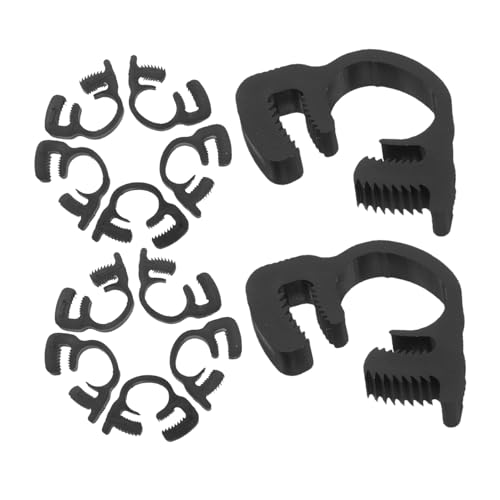 HOMSFOU 20 Stück Teiliges Kunststoff Robuste Doppel klemmfunktion Wetterfeste Rohrschellen für Sanitär Einfach zu Montierende Rohrratschenklemmen Vielseitig Einsetzbar für Innen HOMSFOU 20 Stück Teiliges Kunststoff Robuste Doppel klemmfunktion Wetterfeste Rohrschellen für Sanitär Einfach zu Montierende Rohrratschenklemmen Vielseitig Einsetzbar für Innen von HOMSFOU