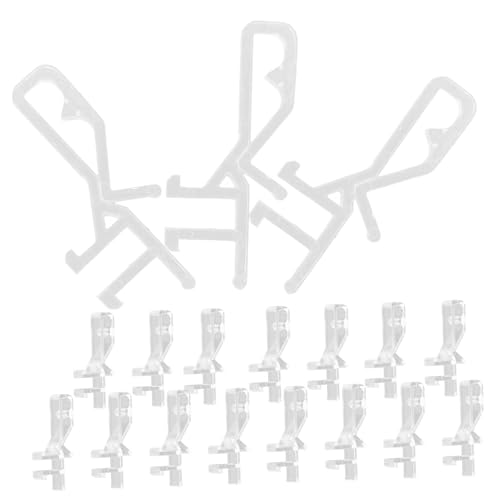 HOMSFOU 20 Stück Transparente Jalousienclips für Vorhänge Langlebige und Praktische Halteclips für Fensterdekoration für und Wohnzimmer HOMSFOU 20 Stück Transparente Jalousienclips für Vorhänge Langlebige und Praktische Halteclips für Fensterdekoration für und Wohnzimmer von HOMSFOU