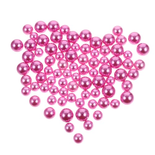 HOMSFOU 200 Stück Kunstperlen ohne Loch Mix Rosa Schmuckperlen für DIY Basteln Vase Füller Hochzeiten Tischdeko Handgemachte Schmuckherstellung von HOMSFOU