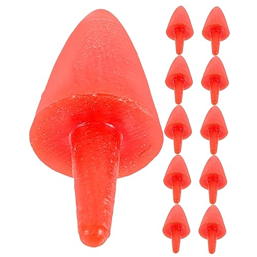 HOMSFOU 200 Stück Schneemann Nase DIY Weihnachtsdeko Bastelset für Kreative Weihnachtsprojekte für Familienaktivitäten und Festliche Bastelstunden von HOMSFOU