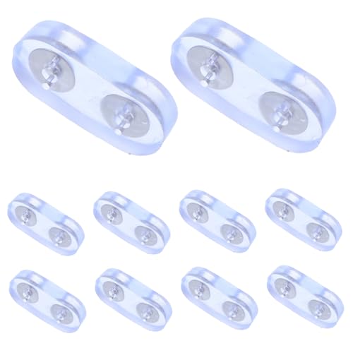 HOMSFOU 20stücke Bodenschoner Für Möbelbeine Transparente Silikon-stuhlbeinabdeckungen rutschfeste Fußkappen Zum Schutz Von Hartholzböden Holzböden Oder Fliesen von HOMSFOU