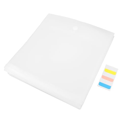HOMSFOU 24 Stück Teiliges Binder Pocket mit Sicherem Verschluss Robuste Kunststoff-ordner mit Deckel und Etiketten zur Scrapbooking-aufbewahrung Papierorganisation für Schule und Büro HOMSFOU 24 Stück Teiliges Binder Pocket mit Sicherem Verschluss Robuste Kunststoff-ordner mit Deckel und Etiketten zur Scrapbooking-aufbewahrung Papierorganisation für Schule und Büro von HOMSFOU