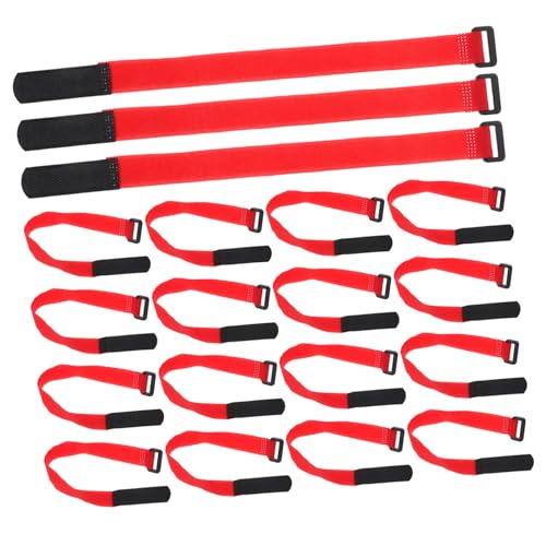 HOMSFOU 24 Stück Verstellbare Nylon-klettbänder für Kabelmanagement Wiederverwendbare Mehrzweck-befestigungsriemen mit Robustem Haken Schlaufenverschluss Wetterbeständig und Langlebig für HOMSFOU 24 Stück Verstellbare Nylon-klettbänder für Kabelmanagement Wiederverwendbare Mehrzweck-befestigungsriemen mit Robustem Haken Schlaufenverschluss Wetterbeständig und Langlebig für von HOMSFOU