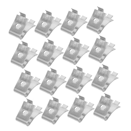 HOMSFOU 24 Stücke Edelstahl Regalhalter Clips für Küchenschränke Pilaster Regalstützen Glashalter Robuste Langlebige Halteklammern für Display Kleiderschränke Vielseitig Einsetzbar HOMSFOU 24 Stücke Edelstahl Regalhalter Clips für Küchenschränke Pilaster Regalstützen Glashalter Robuste Langlebige Halteklammern für Display Kleiderschränke Vielseitig Einsetzbar von HOMSFOU