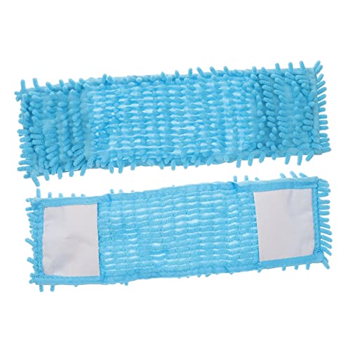 HOMSFOU 2St wischmop mops Ersatzmopp flachmop blueriiot aufwischer wischgerät easy putz the mopes putztuch moppie nicht klebende Hände Ersatzkopf Wäscher Zubehör Muschelschale Wischkopf von HOMSFOU