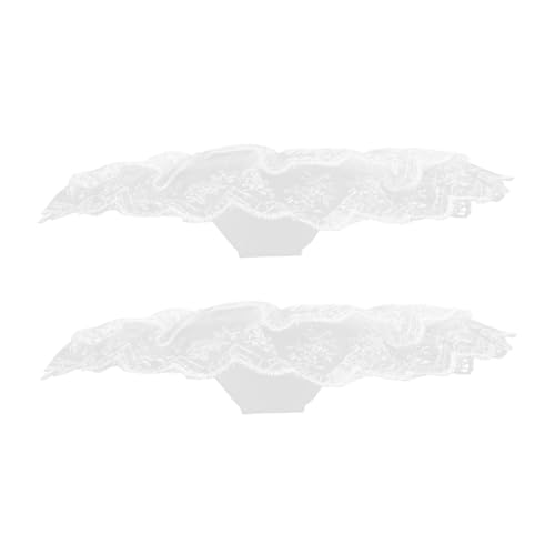 HOMSFOU 2stücke Hochzeits-brautstrauß-Halter Mit Spitze Für Romantische Blumenarrangements Dekorative Unterstützung Für Brautstrauß Für Hochzeiten Und Besondere Anlässe von HOMSFOU