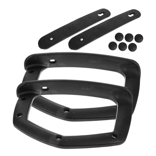 HOMSFOU 2Stücke Bürostuhl Armlehnen Ersatz Robuste Armlehnen für Ergonomischen Komfort und Einfache Installation für Büro und Gaming Stühle von HOMSFOU