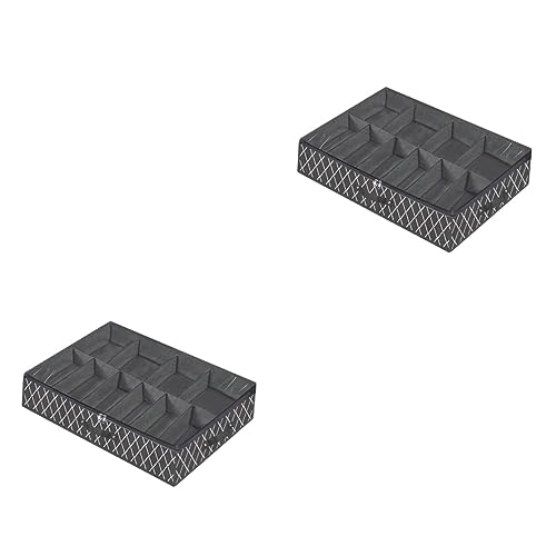 HOMSFOU 2er-box Aufbewahrungstasche Unter Dem Bett Unterbett Schuhaufbewahrung Behälter Zum Organisieren Schuhaufbewahrung Unter Dem Bett Schuhschrank Transparenter Deckel Kleider Vlies HOMSFOU 2er-box Aufbewahrungstasche Unter Dem Bett Unterbett Schuhaufbewahrung Behälter Zum Organisieren Schuhaufbewahrung Unter Dem Bett Schuhschrank Transparenter Deckel Kleider Vlies von HOMSFOU