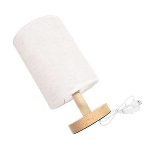 HOMSFOU 2er-pack Tischlampen Dimmbares Nachttischlampen-set -nachttischleuchten Mit Stoffschirm Für Schlafzimmer von HOMSFOU
