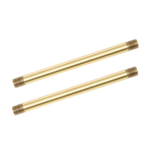 HOMSFOU 2stücke Kupfer Lichtstange Gerade Rohr Für Wandlampen Beleuchtungszubehör Mit Außengewinde Für Lampen Elegante Und Minimalistische Lichtteile von HOMSFOU
