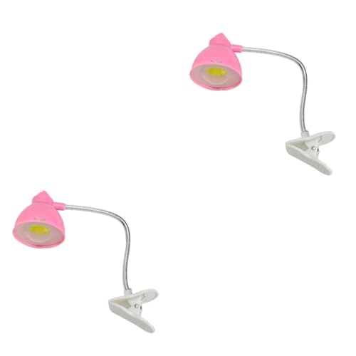 HOMSFOU 2st Led-clip-schreibtischlampe Mini-tischlampe Buchlicht Für Kinder Leselicht-clip Clip-schreibtischleuchte Usb-schreibtischlampe Led-schreibtischlampe Mini-schreibtischlampe Rosa HOMSFOU 2st Led-clip-schreibtischlampe Mini-tischlampe Buchlicht Für Kinder Leselicht-clip Clip-schreibtischleuchte Usb-schreibtischlampe Led-schreibtischlampe Mini-schreibtischlampe Rosa von HOMSFOU