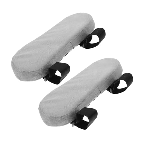 HOMSFOU 2stücke Armlehnen-Polster Für Stühle Ellbogenkissen Für Bürostühle Gaming-stühle Esszimmerstühle Ergonomische Armlehnenstütze Einfach Zu Montieren Verwenden von HOMSFOU