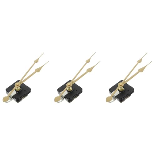 HOMSFOU 3 Sätze Ersatzset Für Wanduhren Wanduhr Uhr-kit Retro Digitale Wanduhr Mit Großem Display Sanduhr Digitaluhr Uhrwerke Batteriebetriebene Uhr Wanduhr Digital Golden Plastik HOMSFOU 3 Sätze Ersatzset Für Wanduhren Wanduhr Uhr-kit Retro Digitale Wanduhr Mit Großem Display Sanduhr Digitaluhr Uhrwerke Batteriebetriebene Uhr Wanduhr Digital Golden Plastik von HOMSFOU
