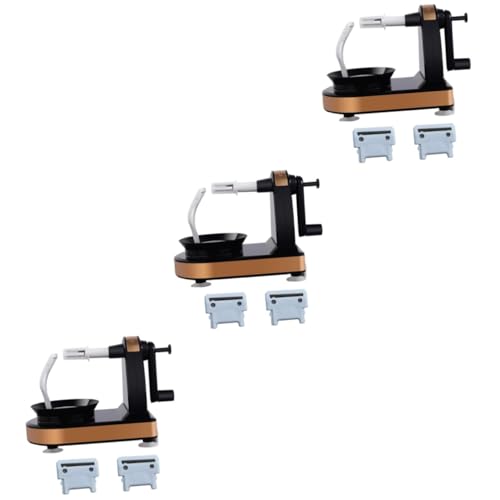 HOMSFOU 3 Sätze Handkurbel-schälmaschine Rotierender Obstschäler Handkurbelschäler Handschälmaschine Obstschälmaschinen Schneller Manueller Schäler Slicer Geschält Pp Apfelschäler HOMSFOU 3 Sätze Handkurbel-schälmaschine Rotierender Obstschäler Handkurbelschäler Handschälmaschine Obstschälmaschinen Schneller Manueller Schäler Slicer Geschält Pp Apfelschäler von HOMSFOU