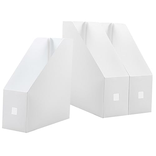 HOMSFOU 3Stücke Aktenordner Aufbewahrungsboxen aus Kunststoff Dokumenten-organizer für Schreibtisch Zeitschriftenhalter Vertikales Buchregal für Büro Schule HOMSFOU 3Stücke Aktenordner Aufbewahrungsboxen aus Kunststoff Dokumenten-organizer für Schreibtisch Zeitschriftenhalter Vertikales Buchregal für Büro Schule von HOMSFOU